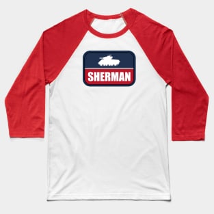 M4 Sherman Patch Baseball T-Shirt